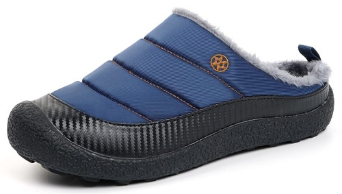 Slippers warm lined mens - lined,