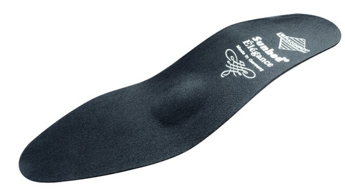 Black elegant insoles for