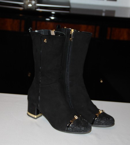 Schwarze stiefel von vero - schwarze,